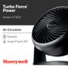 Honeywell HT-900 TurboForce Air Circulator Fan Black, Small- 4 Pack view 2
