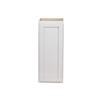 Quicklock RTA (Ready-to-Assemble) 42" Tall Wall Kitchen Cabinets - Shaker Style | 100% Hardwood | Made in America | Soft Close Hardware (Pure White, 12" D x 9" W x 42" H) view 4