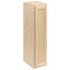 Quicklock RTA (Ready-to-Assemble) 42" Tall Wall Kitchen Cabinets - Shaker Style | 100% Hardwood | Made in America | Soft Close Hardware (Raw Maple, 12" D x 9" W x 42" H) view 1