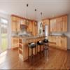 Quicklock RTA (Ready-to-Assemble) 42" Tall Wall Kitchen Cabinets - Shaker Style | 100% Hardwood | Made in America | Soft Close Hardware (Rustic Hickory, 12" D x 9" W x 42" H) view 2