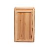 Quicklock RTA (Ready-to-Assemble) 42" Tall Wall Kitchen Cabinets - Shaker Style | 100% Hardwood | Made in America | Soft Close Hardware (Rustic Hickory, 12" D x 9" W x 42" H) view 4