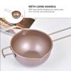 1pc Chocolate Pot Kitchen Supplies Steel Melting Pot Melting Pot for Butter Melting Baking Melting Pot Melting Pot for Diy Chocolate Heating Utensil Melting Bowl with Handle view 4