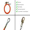 Steel Core Flip Line for Tree Climbing, 5/8 in x 10 ft - USA Made, Steel Swivel, Arborist Equipment for Climbing with Spikes & Gaffs view 4