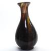 4.3" Fluorite Vase Polished Natural Deep Purple Golden Banded Collectible Gemstone Crystal Mineral Wedding Vase Bottle Specimen - China view 1