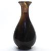 4.3" Fluorite Vase Polished Natural Deep Purple Golden Banded Collectible Gemstone Crystal Mineral Wedding Vase Bottle Specimen - China view 2