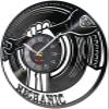 30cm Wall Clock Garage Decoration Vinyl Record Wall Clock Modern Machinery Tools Car Maintenance Wall Decor Wrench Wall Clock Gift for Mechanic view 2