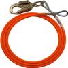 Steel Core Flip Line for Tree Climbing, 5/8 in x 12 ft - USA Made, Steel Swivel, Arborist Equipment for Climbing with Spikes & Gaffs view 1