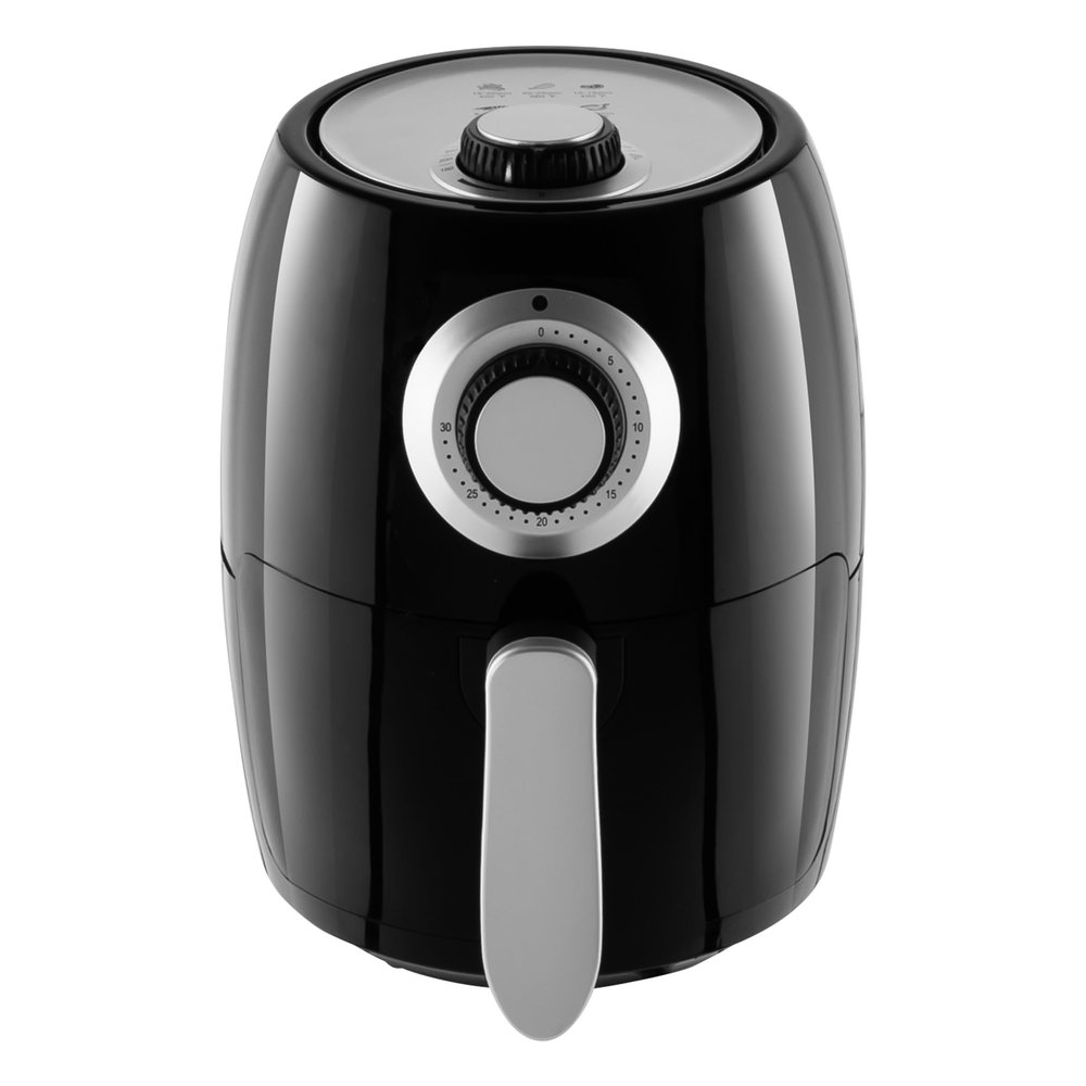 Air Fryer  2.3-Quart Electric Fryer for Healthier Cooking  Compact Appliance with Nonstick Interior  Kitchen Gadgets by Classic Cuisine (Black)