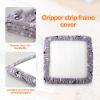 ICZW Gripper Strip Frame Cover Rug Hooking Frame Cover Flannel (for 19.6" x 19.6" frame) view 3