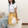 AWXZOM Cute Canvas Tote Bag - Graphic Tote Bags - Funny Lunch Grocery Bag (Yellow Duck 2) view 2