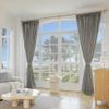 84 W x 84 L Inch Full Blackout Pinch Pleat Curtain Burlap Faux Linen Waterproof Drape with Tieback&Hooks,Room Darkening Energy Saving Window Treatment for Living Room,Bedroom 1 Panel Taupe Kakhi view 2