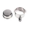 Coffee 51mm/2inch Bottomless Portafilter Compatible with DeLonghi ECOV311.GR/EC200.CD/EC330S/ECP35.31 Coffee Machine, Stainless Steel, Solid Wooden Handle, Free with Basket - Beech view 4
