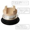 Daily Tools Wooden Lid Rice Pot, 3 Cups, Made in Japan, Gas Stoves, Pot Cooking, Feather Pot, Rice Cooking, Aluminum view 3