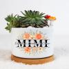 IZI POD Personalized Wildflowers Mimi and Grandkids Plant Pot, Custom Grandma Flower Pot, Personalized Gift for Grandma Pot, Mothers Day Christmas Birthday Gifts for Grandma Mom Nana Grandma Gifts view 2