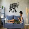 DEKADRON Elephant Metal Wall Art, Elephant Gifts, Elephant Metal Wall Decor, Home Office Decor, Indoor Outdoor Wall Sign, Outdoor Farmhouse Art (*35" W x 25" H / 90x63cm) view 4
