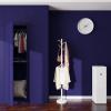 VIOPVERY Wallpaper Peel and Stick 15.7"x393" Solid Blue Purple Wall Paper Pull and Stick Contact Paper for Cabinets Waterproof Self-Adhesive Wall Covering for Bedroom Countertop Desk Decor,Dark Purple view 3