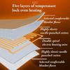 Heating Blanket Comfortable Bed Blankets with 4 Heat Levels and 4 Time Settings Electric Blanket Auto Shut Off Electric Throw view 3