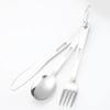 Yardwe Elegant Stainless Steel Camping 6pc Cutlery Kit for Outdoor Travel Easy to Carry view 3
