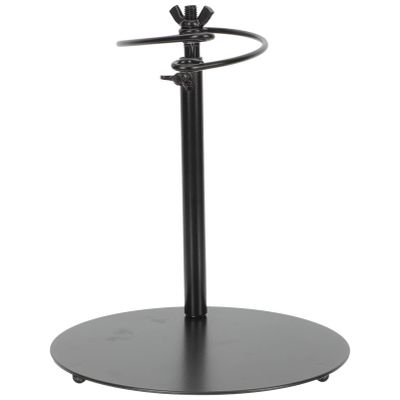 Adjustable Desktop Floral Bouquet Stand for Flower Shops, Iron Black