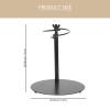 Adjustable Desktop Floral Bouquet Stand for Flower Shops, Iron Black view 2