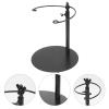 Adjustable Desktop Floral Bouquet Stand for Flower Shops, Iron Black view 4