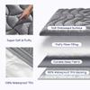 SLEEP ZONE Waterproof Queen Mattress Pad, Soft Mattress Topper, Fitted Mattress Protector Cover with Elastic Deep Pocket 8-21"(Gray, 60x80 view 2