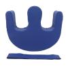 Asixxsix Patient Turning Device, Anti Decubitus Paralyzed Patient Turning Pillow U Shaped Multifunctional PU Leather Bedridden Elderly Turnover Device Bed Rest Nursing Tool (Blue) view 1
