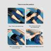 Asixxsix Patient Turning Device, Anti Decubitus Paralyzed Patient Turning Pillow U Shaped Multifunctional PU Leather Bedridden Elderly Turnover Device Bed Rest Nursing Tool (Blue) view 4