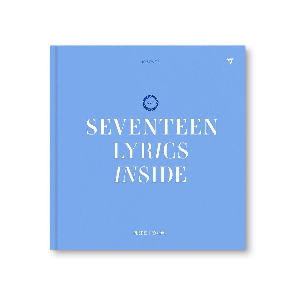 Seventeen Lyrics Inside Global Edition - Official Seventeen Merchandise, 10 Seventeen Songs Full Lyrics Interpretations, Kpop Merch, Seventeen Gift Idea for Carat