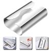 Chrome Tissue Box Toilet Paper Holder Box Stainless Steel Modern Bathroom Decor view 4