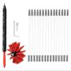 chimney sweep kit Chimney Sweep Kit, Chimney Cleaning Tools, Chimney Cleaning System With 6/9/12/15/18 Rods And A Brush Head, Rotary Drill Drive Chimney Brush Kit For Cleaning Fireplace ( Color : 15 R view 1