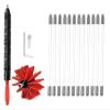 LIYUN Chimney Sweep kit Chimney Cleaning Brush Fireplace Flue Sweep Whip Cleaner Tools 30 Feet Rotary System Flexible 9 Rods Kit Drill Powered (Color : 12 Rods, Size : 410mm) view 1