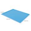 4Pcs Silicone Dehydrator Mats with Edge, Silicone Sheets Nonstick Silicone Tray Liner for Fruit Leather Liquid Fruits Meat Vegetables Herbs(Blue) view 4
