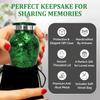 Graceful Small Urns for Human Ashes Keepsake  Elegant Cremation Urn for Cherished Memories  Tiny Urn Keepsakes  Mini Urns for Human Ashes (Green, Set of 4) view 4