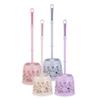 NOVOCE Toilet Brush with Holder Plastic Home Toilet Brush Holder Stand Guard Set Bathroom Cleaning Tools Cleaning Brush Long Handle Toilet Brush (Color : Gris) view 2