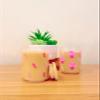 Iced Coffee Glass Cup with Bamboo Lid and Straw | 16oz Beer Can Glass | beer glass Cup | Can Shaped Glass Soda Can Cup | leaf Glass Cup, Beer Glass Can, Glass Coffee Cup view 2