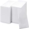 200 Paper Towels Cloth-Like Hand Tissue Paper Napkins, Disposable Hand Towels for Bathroom Guests, Disposable Face Towel for Guest, Washcloths or Dinner Napkin, Made in USA, White view 1