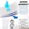 200 Paper Towels Cloth-Like Hand Tissue Paper Napkins, Disposable Hand Towels for Bathroom Guests, Disposable Face Towel for Guest, Washcloths or Dinner Napkin, Made in USA, White view 2