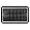 Baumann Living Indoor Smokeless Grill 1500W with Smart LED Touch Screen, Tempered Glass Lid, 2 Removable Ceramic Nonstick Grill & Griddle Plate, in a Modern Stainless Steel Design. view 2