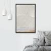 SIGNWIN Framed Canvas Print Wall Art Geometric Circle Paint Stroke Landscape Abstract Shapes Illustrations Modern Art Decorative Minimalism Calm/Zen for Living Room, Bedroom, Office - 16"x24" Black view 3