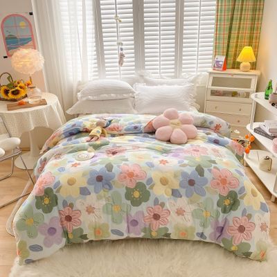 MHUQIA Duvet Down Comforter 86X94in3kg, Solid Colours Double-Sided Quilt, Feather Comforter Ultra-Soft Down Proof Cotton, Oversized Down Comforter for All Seasons