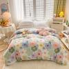 MHUQIA Duvet Down Comforter 86X94in3kg, Solid Colours Double-Sided Quilt, Feather Comforter Ultra-Soft Down Proof Cotton, Oversized Down Comforter for All Seasons view 1