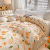 MHUQIA Duvet Down Comforter 86X94in3kg, Solid Colours Double-Sided Quilt, Feather Comforter Ultra-Soft Down Proof Cotton, Oversized Down Comforter for All Seasons view 3