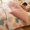 MHUQIA Goose Feather Down Comforter 70X78in4kg, Queen Size Winter Down Duvet, Thick Duvet Insert Cold Weather Sleepers, Extra Fluffy Comforter view 3