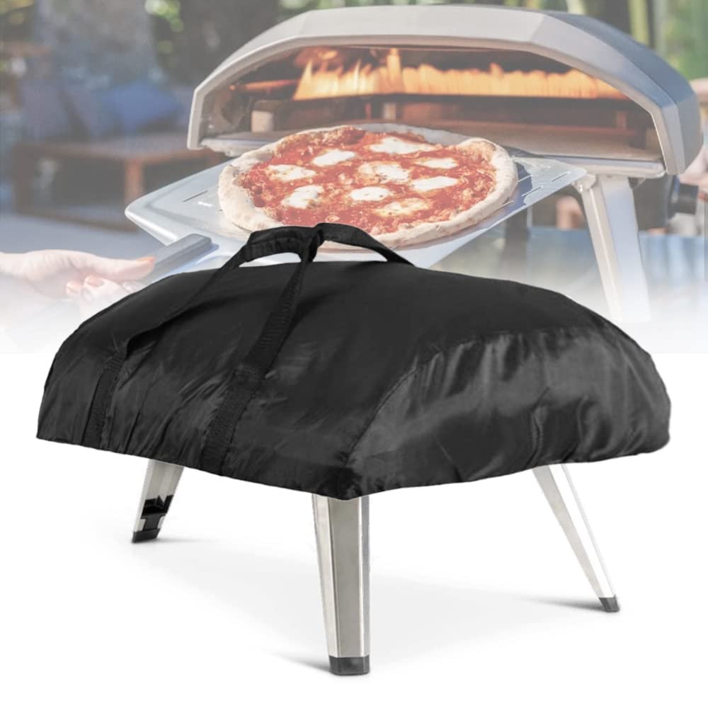 Pizza Oven Protection Cover - 420D Heavy Duty Waterproof Pizza Oven Carry Bag Guard Accessories Compatible with Koda 16 (30" L x 23.5" W x 8.5" H)