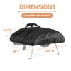 Pizza Oven Protection Cover - 420D Heavy Duty Waterproof Pizza Oven Carry Bag Guard Accessories Compatible with Koda 16 (30" L x 23.5" W x 8.5" H) view 2