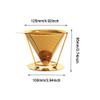 SEIWEI Pour Over Coffee Filter, Stainless Steel Reusable Coffee Dripper, Paperless Permanent Coffee Strainer with Non-Slip Cup Stand and Cleaning Brush view 2