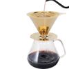 SEIWEI Pour Over Coffee Filter, Stainless Steel Reusable Coffee Dripper, Paperless Permanent Coffee Strainer with Non-Slip Cup Stand and Cleaning Brush view 4