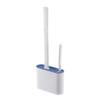 Toilet Brush Toilet Brush Holder Wall-Mounted No Dead End Toilet Cleaning Brush Toilet Punch-Free Silicone Toilet Bowl Brush Household Toilet Brushs Toilet Bowl Brush (Color : A) view 1