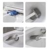 Toilet Brush Toilet Brush Holder Wall-Mounted No Dead End Toilet Cleaning Brush Toilet Punch-Free Silicone Toilet Bowl Brush Household Toilet Brushs Toilet Bowl Brush (Color : A) view 4